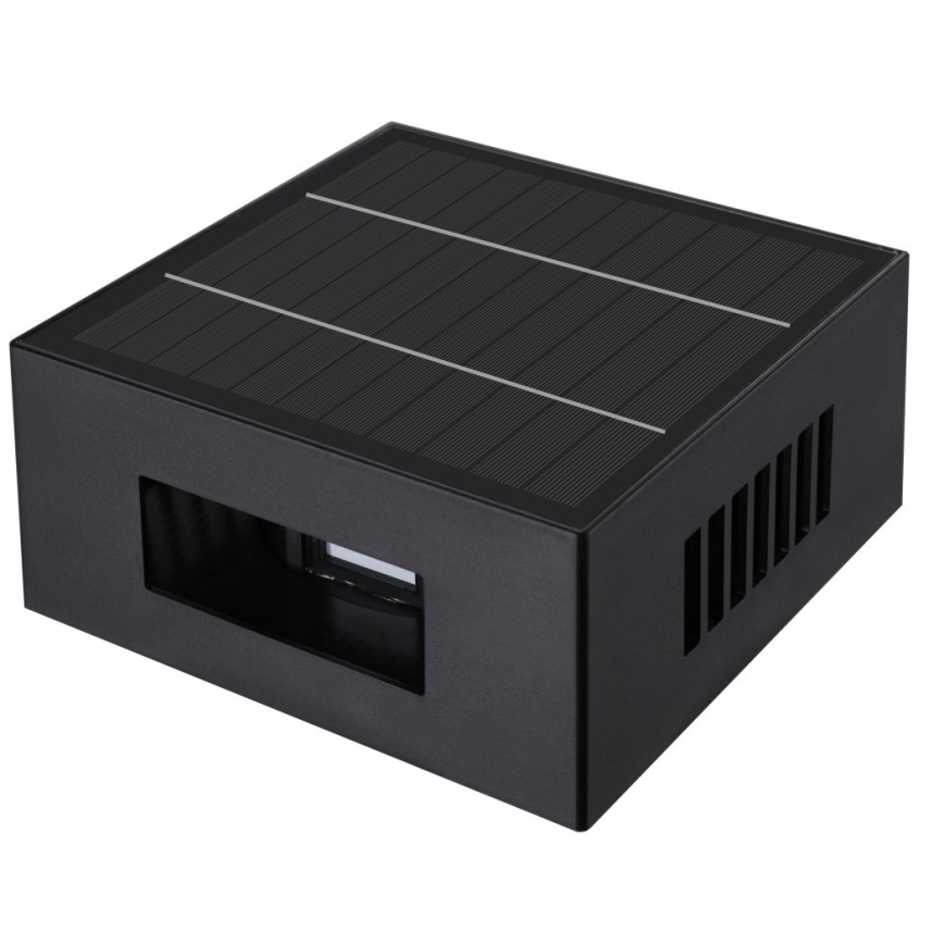 Ηλιακό φωτιστικό τοίχου LED LED/2W/3,7V 4000K IP44 1300 mAh