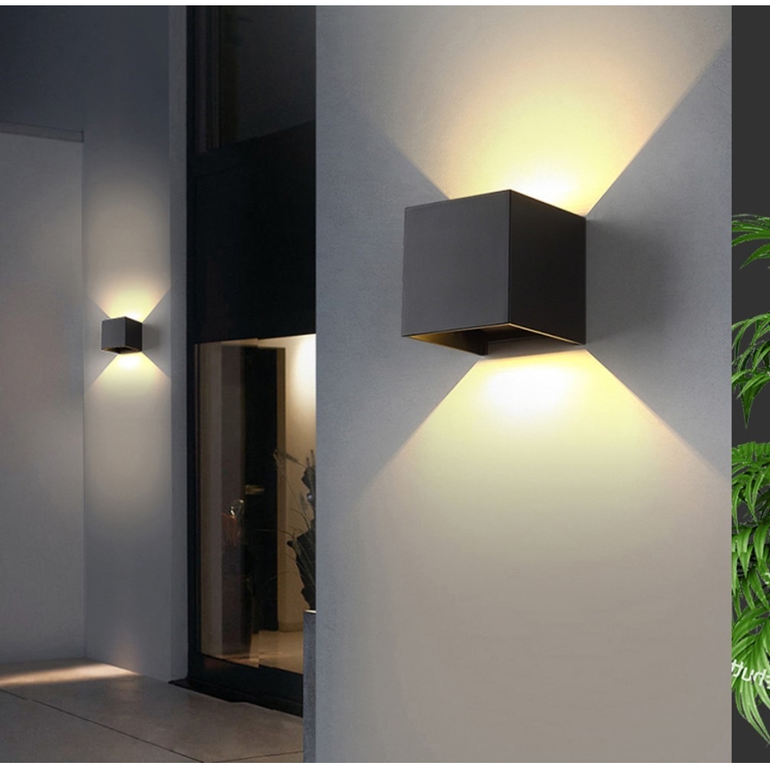 Immax 08510L - Εξωτερικό επιτοίχιο φωτιστικό LED DICE LED/6W/230V 3000K IP65