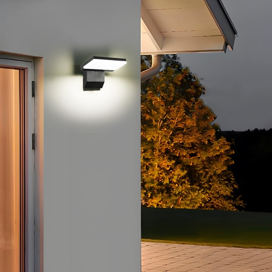 Επιτοίχιο φωτιστικό εξωτερικού χώρου LED MODERN/18W/230V IP65