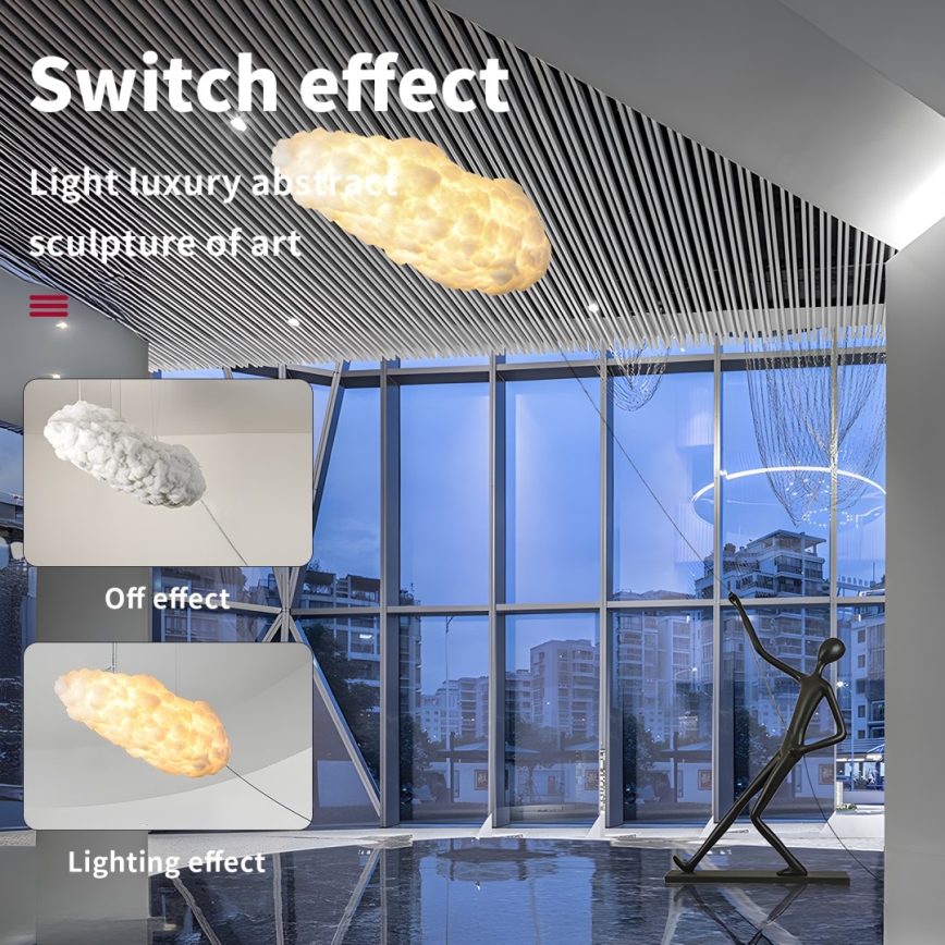 Επιδαπέδιο φωτιστικό SILUETTE 6xE27/40W/230V 180 cm Dream Reach
