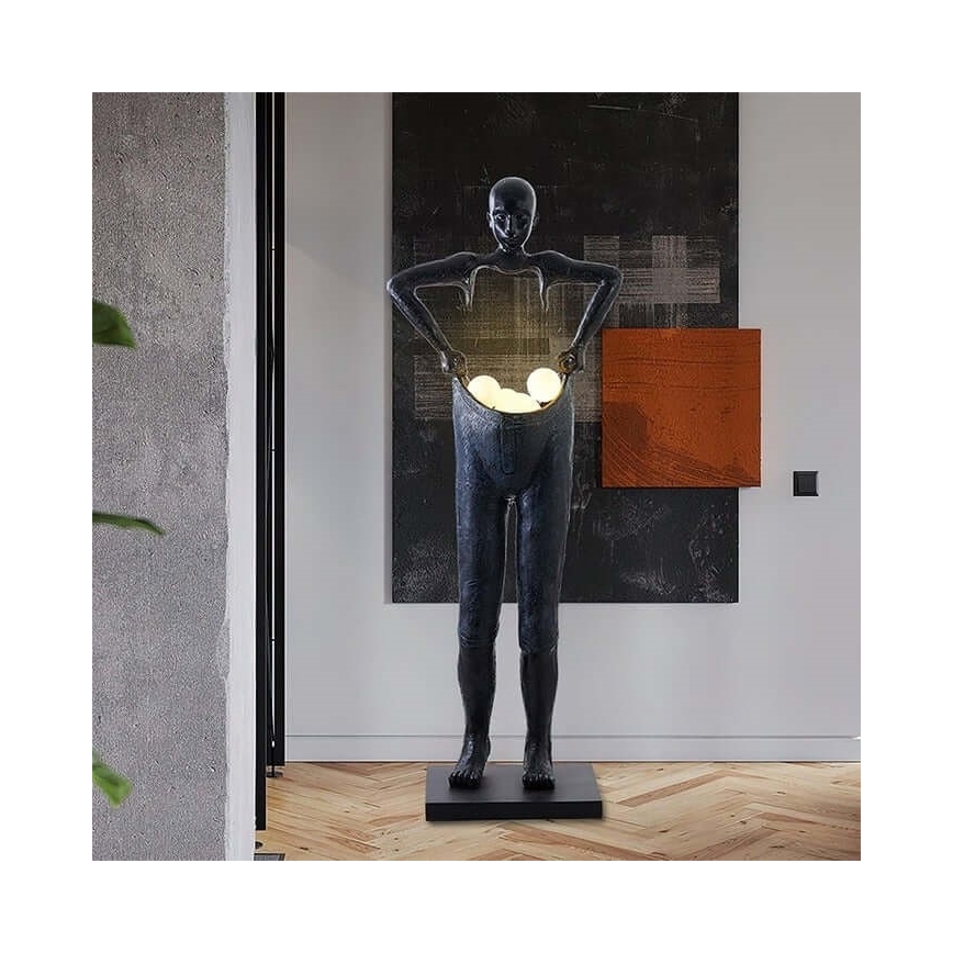 Επιδαπέδιο φωτιστικό SILUETTE 4xG9/10W/230V 185 cm Human Houdini