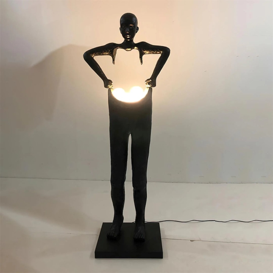 Επιδαπέδιο φωτιστικό SILUETTE 4xG9/10W/230V 185 cm Human Houdini