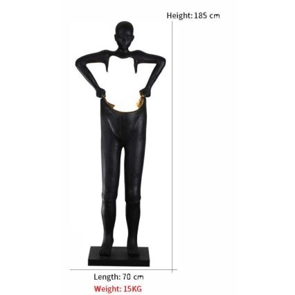 Επιδαπέδιο φωτιστικό SILUETTE 4xG9/10W/230V 185 cm Human Houdini