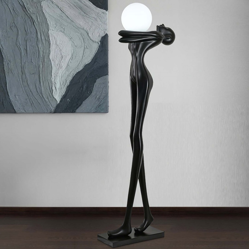 Επιδαπέδια λάμπα SILUETTE 1xE27/25W/230V 175 cm Human Woman