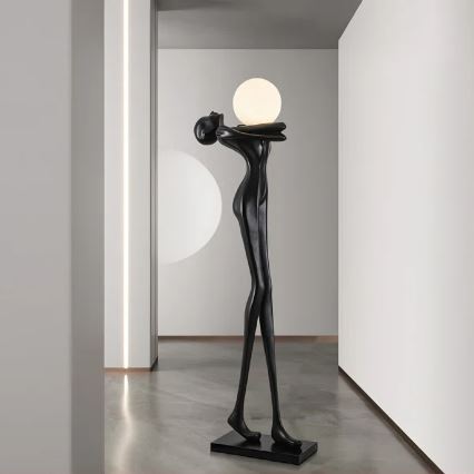 Επιδαπέδια λάμπα SILUETTE 1xE27/25W/230V 175 cm Human Woman