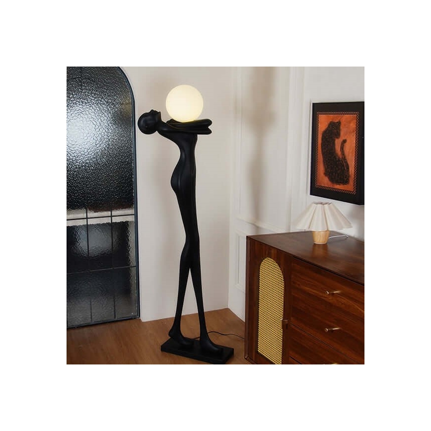 Επιδαπέδια λάμπα SILUETTE 1xE27/25W/230V 175 cm Human Woman
