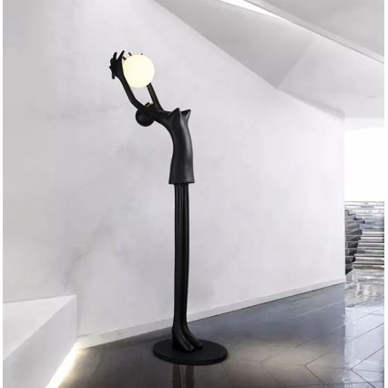 Επιδαπέδιο φωτιστικό SILUETTE 1xE27/25W/230V 210 cm Human Girl