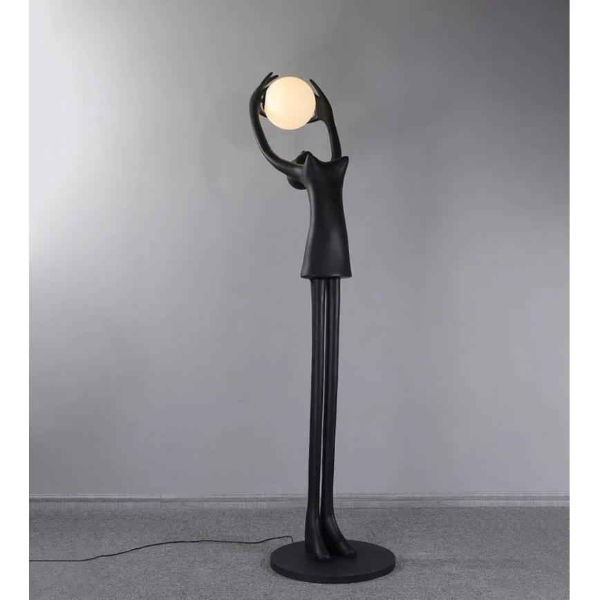 Επιδαπέδιο φωτιστικό SILUETTE 1xE27/25W/230V 210 cm Human Girl