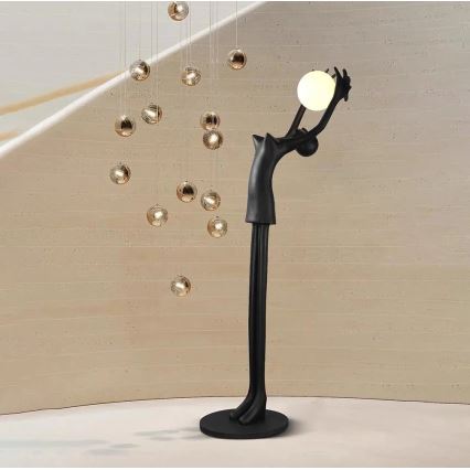 Επιδαπέδιο φωτιστικό SILUETTE 1xE27/25W/230V 210 cm Human Girl