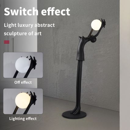 Επιδαπέδιο φωτιστικό SILUETTE 1xE27/25W/230V 210 cm Human Girl
