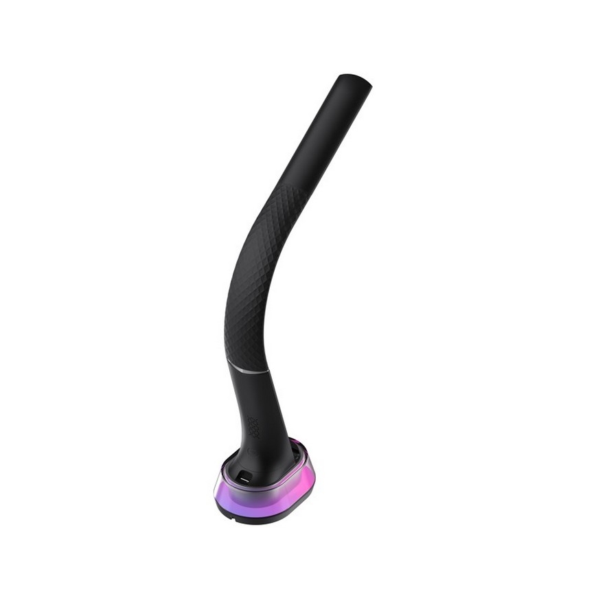 LED RGB Eπιτραπέζια λάμπα dimming με ασύρματη φόρτιση CORELLA LED/7W/12/230V μαύρο