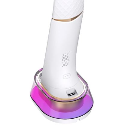 LED RGB Ρυθμιζόμενο επιτραπέζιο φωτιστικό με ασύρματη φόρτιση CORELLA LED/7W/12/230V λευκό