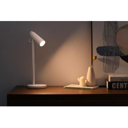 Επιτραπέζιο φωτιστικό LED ντιμαριζόμενο με φόρτιση Qi TIT LED/12W/230V λευκό