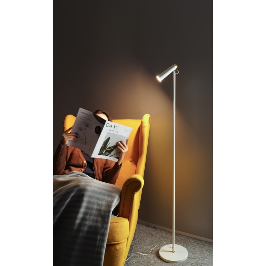 Επιδαπέδια λάμπα dimming LED TIT LED/6W/230V λευκό