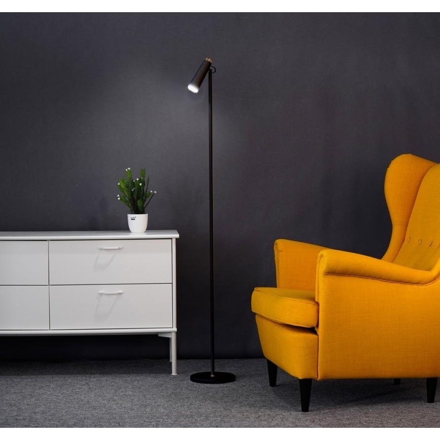 Επιδαπέδια λάμπα dimming LED TIT LED/6W/230V μαύρο