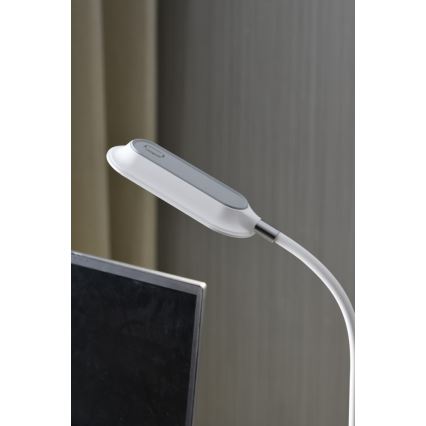 LED+CCT Ρυθμιζόμενο επιτραπέζιο φωτιστικό με κλιπ CLIP LED/7,5W/230V 3000/4200/5000K λευκό