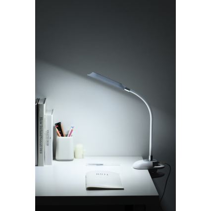 LED+CCT Ρυθμιζόμενο επιτραπέζιο φωτιστικό με κλιπ CLIP LED/7,5W/230V 3000/4200/5000K λευκό