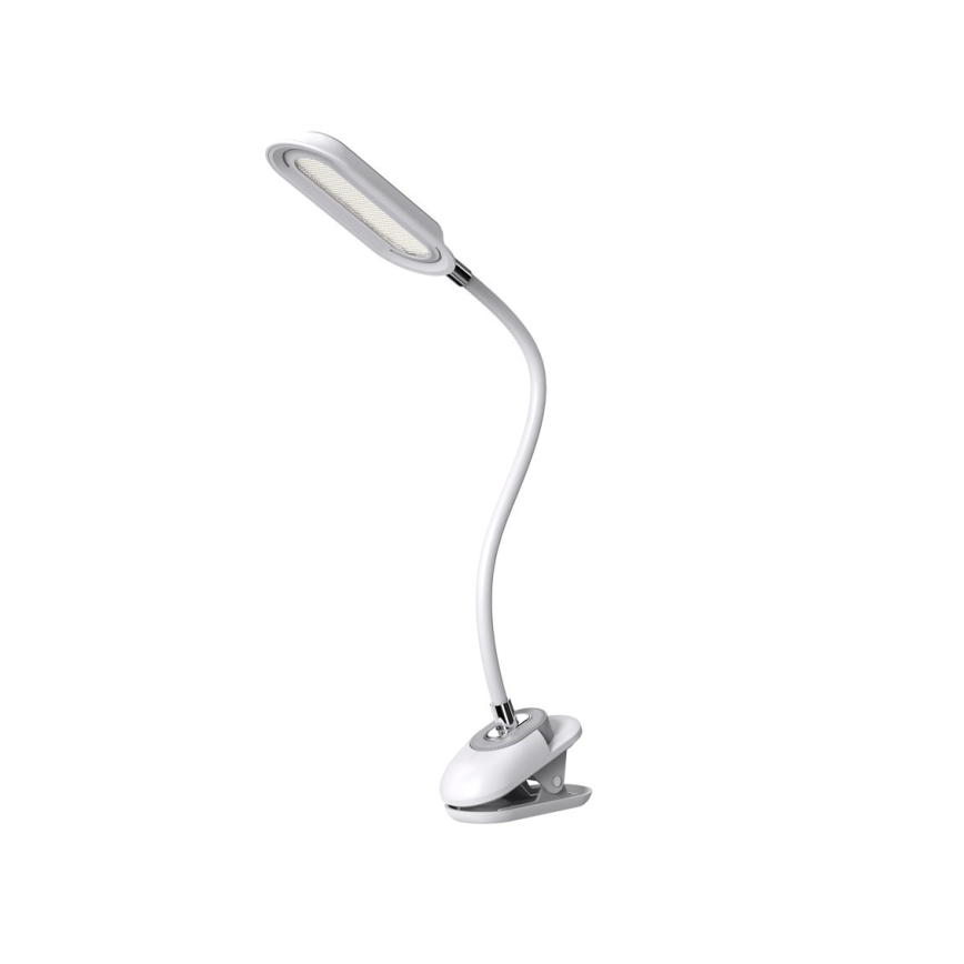 LED+CCT Ρυθμιζόμενο επιτραπέζιο φωτιστικό με κλιπ CLIP LED/7,5W/230V 3000/4200/5000K λευκό
