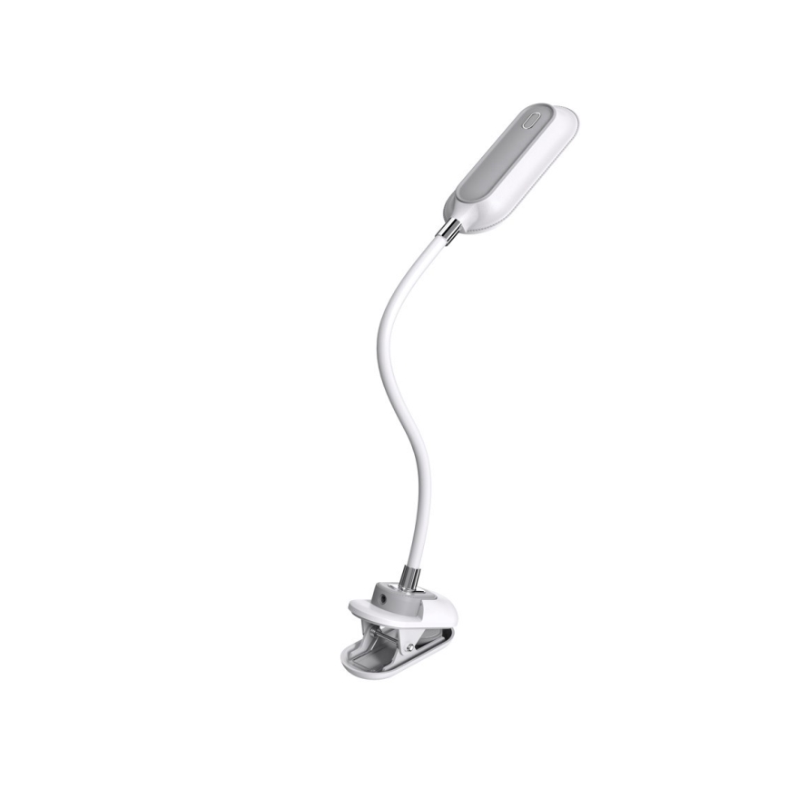 LED+CCT Ρυθμιζόμενο επιτραπέζιο φωτιστικό με κλιπ CLIP LED/7,5W/230V 3000/4200/5000K λευκό