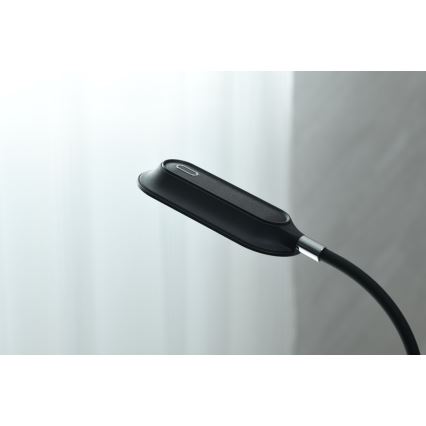 Επιτραπέζιο ρυθμιζόμενο φωτιστικό LED+CCT με κλιπ CLIP LED/7,5W/230V 3000/4200/5000K μαύρο
