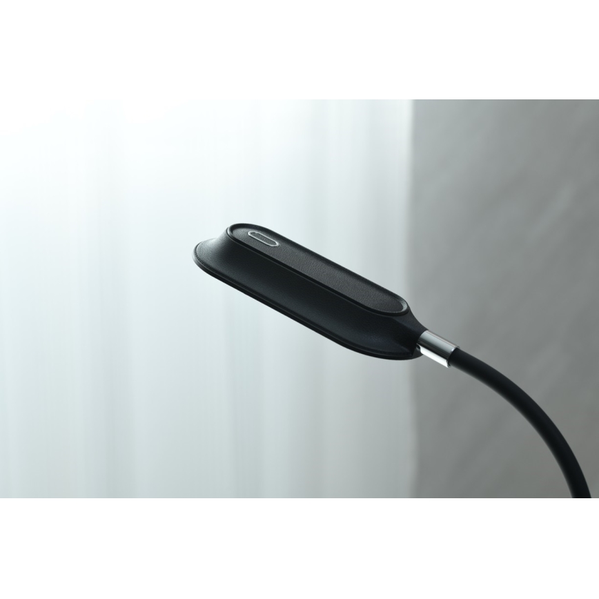 Επιτραπέζιο ρυθμιζόμενο φωτιστικό LED+CCT με κλιπ CLIP LED/7,5W/230V 3000/4200/5000K μαύρο