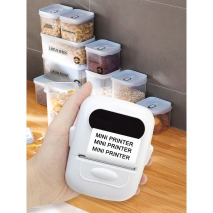 Digital label printer USB-C + 3x self-adhesive labels