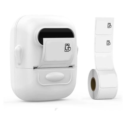 Digital label printer USB-C + 3x self-adhesive labels