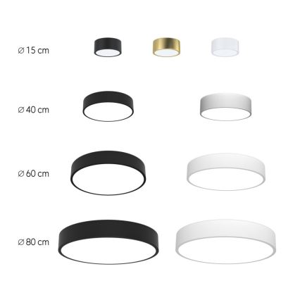 Immax NEO 07024L-15 - Ρυθμιζόμενο LED οροφής φωτιστικό RONDATE λευκό LED/12W/230V Tuya