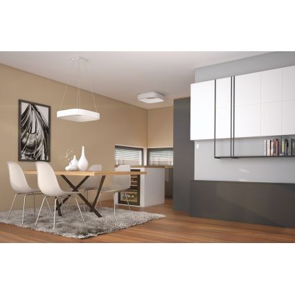 Immax NEO 07036L - Ρυθμιζόμενο LED φωτιστικό οροφής με καλώδιο TOPAJA LED/47W/230V Tuya + τηλεχειριστήριο