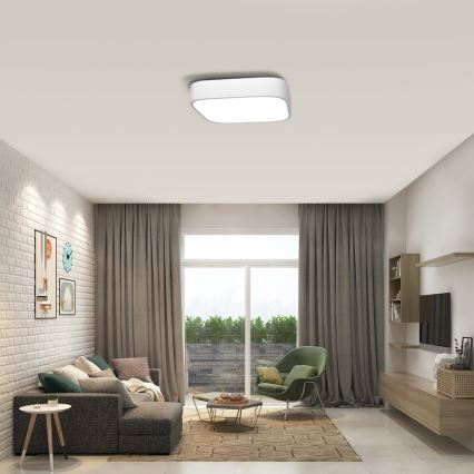Immax NEO 07040L - Ρυθμιζόμενο LED οροφής φωτιστικό RECUADRO LED/56W/230V Tuya με τηλεχειριστήριο