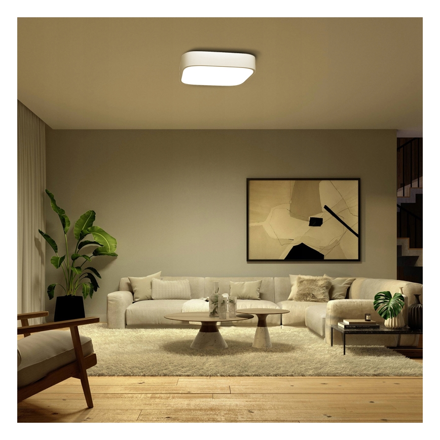 Immax NEO 07040L - Φωτιστικό οροφής dimmer LED RECUADRO LED/56W/230V + RC Tuya