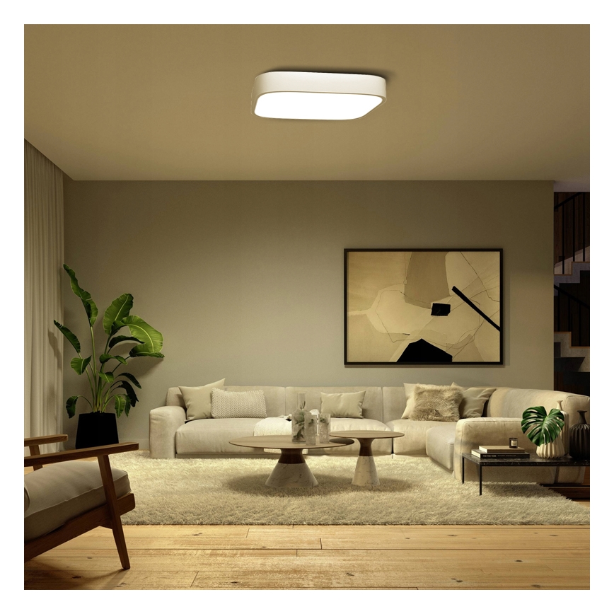 Immax NEO 07042L - LED Φωτιστικό οροφής dimmer RECUADRO LED/67W/230V + RC Tuya