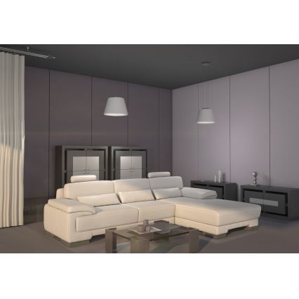Immax NEO 07053L - Ρυθμιζόμενο φωτιστικό οροφής LED RGBW με καλώδιο CONO 1xE27/8,5W/230V 32 εκ. Tuya + τηλεχειριστήριο