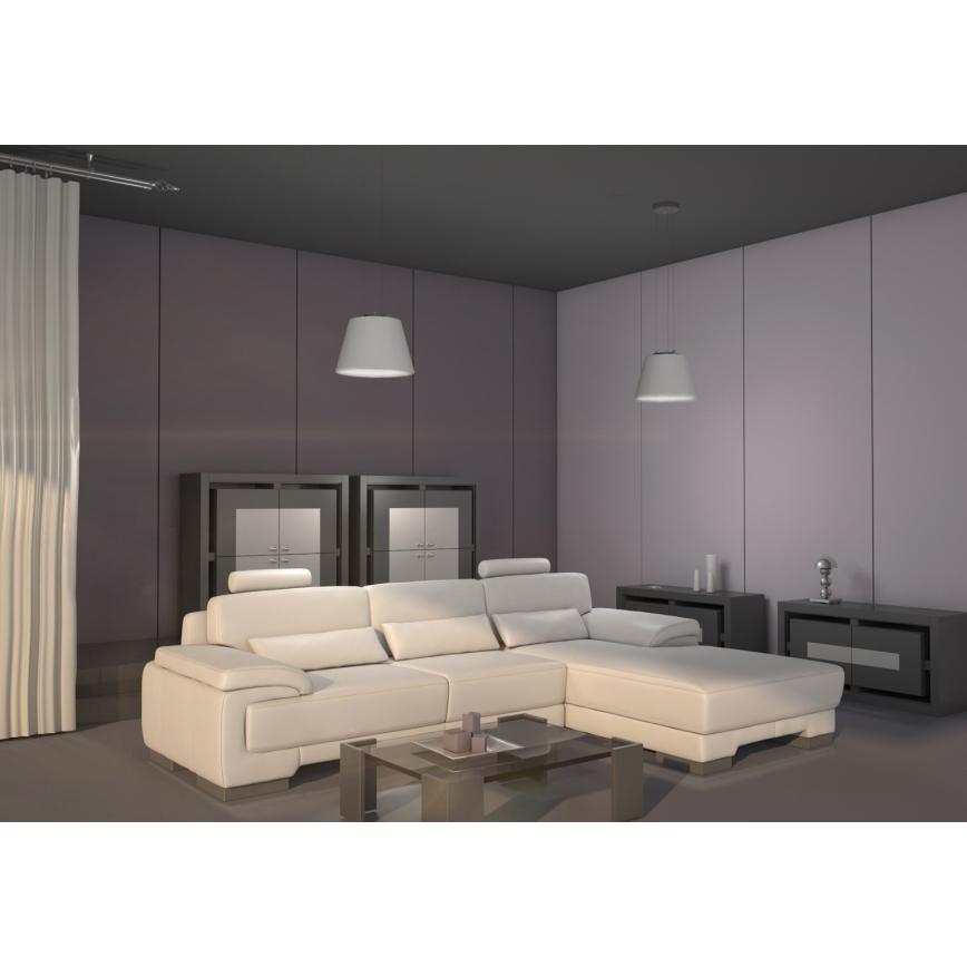 Immax NEO 07053L - Ρυθμιζόμενο φωτιστικό οροφής LED RGBW με καλώδιο CONO 1xE27/8,5W/230V 32 εκ. Tuya + τηλεχειριστήριο
