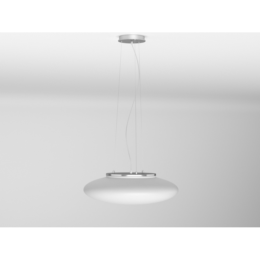 Immax NEO 07056L-LED RGBW Ρυθμιζόμενο φωτιστικό οροφής με καλώδιο ELIPTICO 3xE27/8,5W/100-240V Tuya + τηλεχειριστήριο