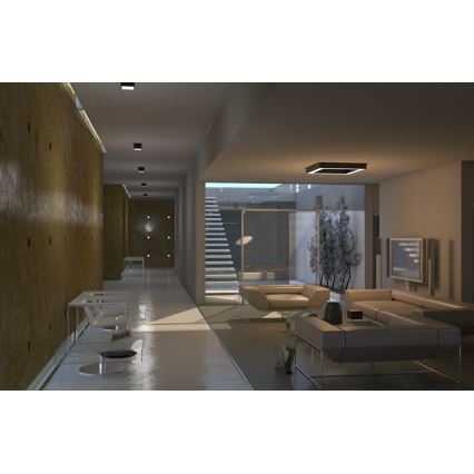 Immax NEO 07074L-15 - Φωτιστικό LED Dimmable CANTO LED/12W/230V  μαύρο Tuya