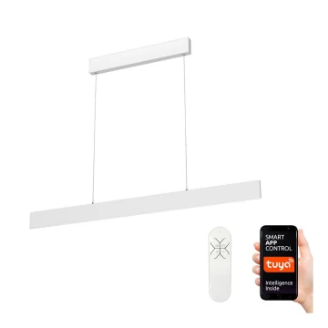 Immax NEO 07075L-LED Ρυθμιζόμενο φωτιστικό οροφής με καλώδιο LISTON λευκό LED/18W/230V Tuya + τηλεχειριστήριο