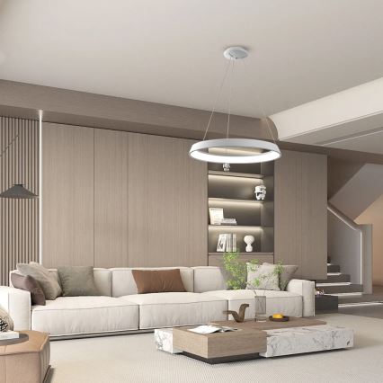 Immax NEO 07079L - Ρυθμιζόμενο LED φωτιστικό οροφής με καλώδιο LIMITADO LED/39W/230V 60 cm Tuya + τηλεχειριστήριο