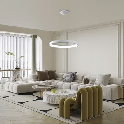 Immax NEO 07079L - Ρυθμιζόμενο LED φωτιστικό οροφής με καλώδιο LIMITADO LED/39W/230V 60 cm Tuya + τηλεχειριστήριο