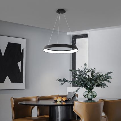 Immax NEO 07080L - Ρυθμιζόμενο LED φωτιστικό οροφής με καλώδιο LIMITADO LED/39W/230V 60 εκ. Tuya + τηλεχειριστήριο