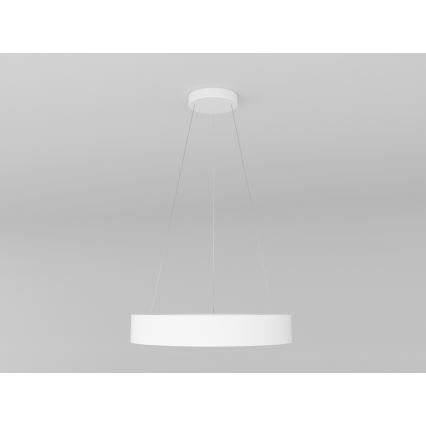 Immax NEO 07091L - Ρυθμιζόμενο LED φωτιστικό οροφής με καλώδιο PASTEL LED/52W/230V 60 εκ. λευκό Tuya + τηλεχειριστήριο