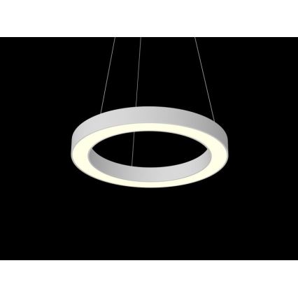 Immax NEO 07091L - Πολύφωτο dimmer LED σε σχοινί PASTEL LED/52W/230V 60 cm λευκό Tuya