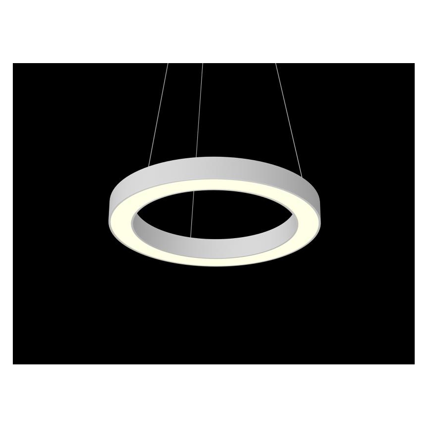 Immax NEO 07091L - Πολύφωτο dimmer LED σε σχοινί PASTEL LED/52W/230V 60 cm λευκό Tuya