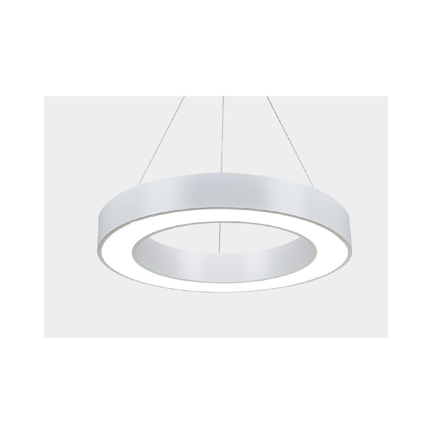 Immax NEO 07091L - Πολύφωτο dimmer LED σε σχοινί PASTEL LED/52W/230V 60 cm λευκό Tuya