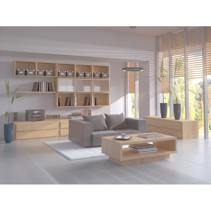 Immax NEO 07091L - Πολύφωτο dimmer LED σε σχοινί PASTEL LED/52W/230V 60 cm λευκό Tuya