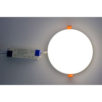 Immax NEO 07109K - LED Dimmable χωνευτό φωτιστικό μπάνιου PRACTICO LED/24W/230V IP44 Tuya