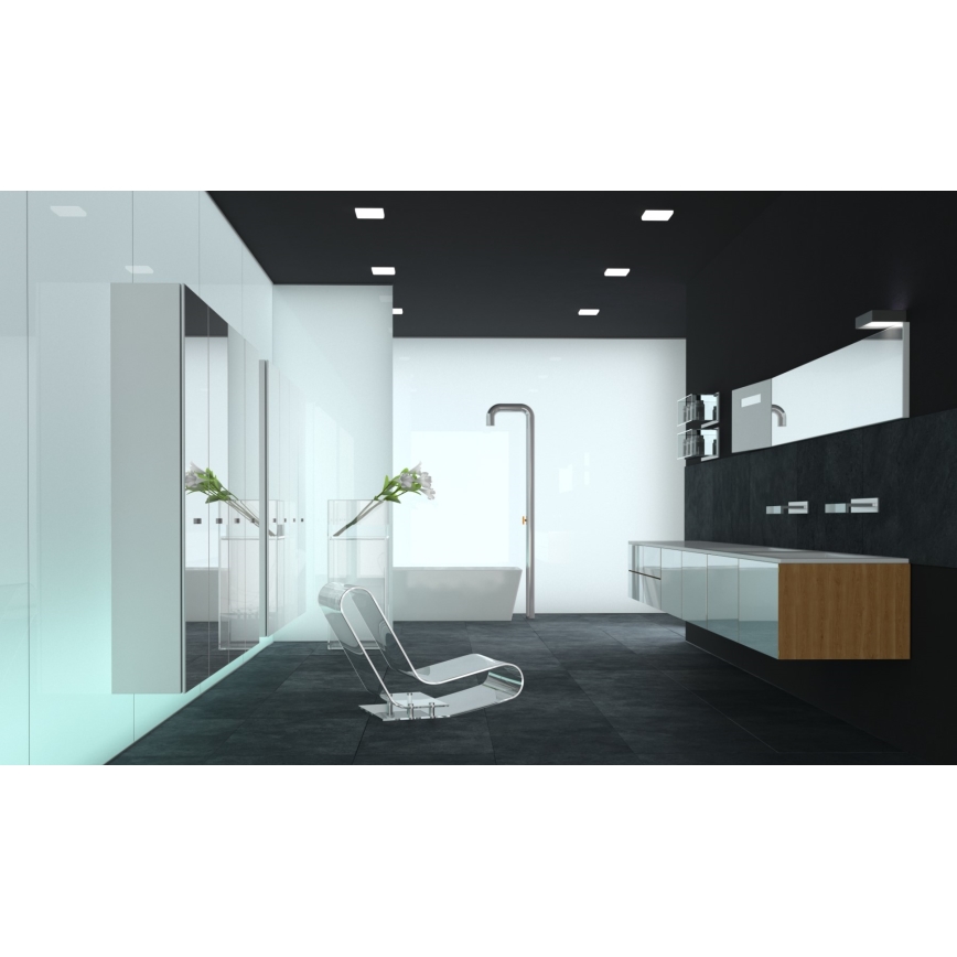 Immax NEO 07110 K - LED  Dimmable χωνευτό φωτιστικό μπάνιου PRACTICO LED/24W/230V