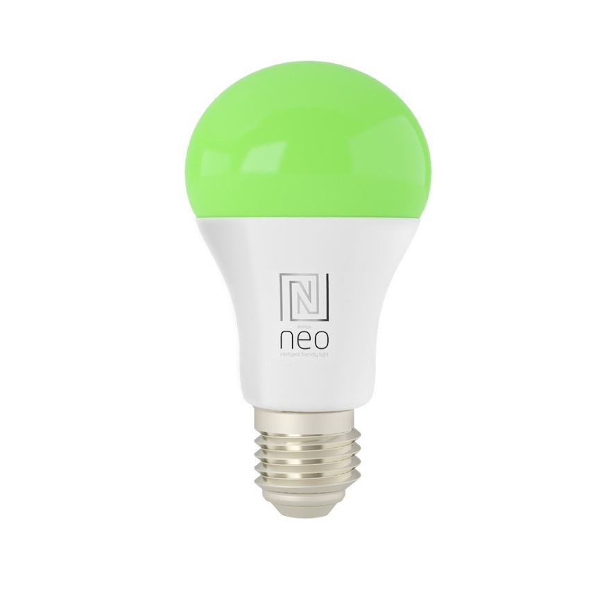Immax NEO 07115L - Ρυθμιζόμενη LED RGB λάμπα E27/9W/230V 1800-6500K Tuya