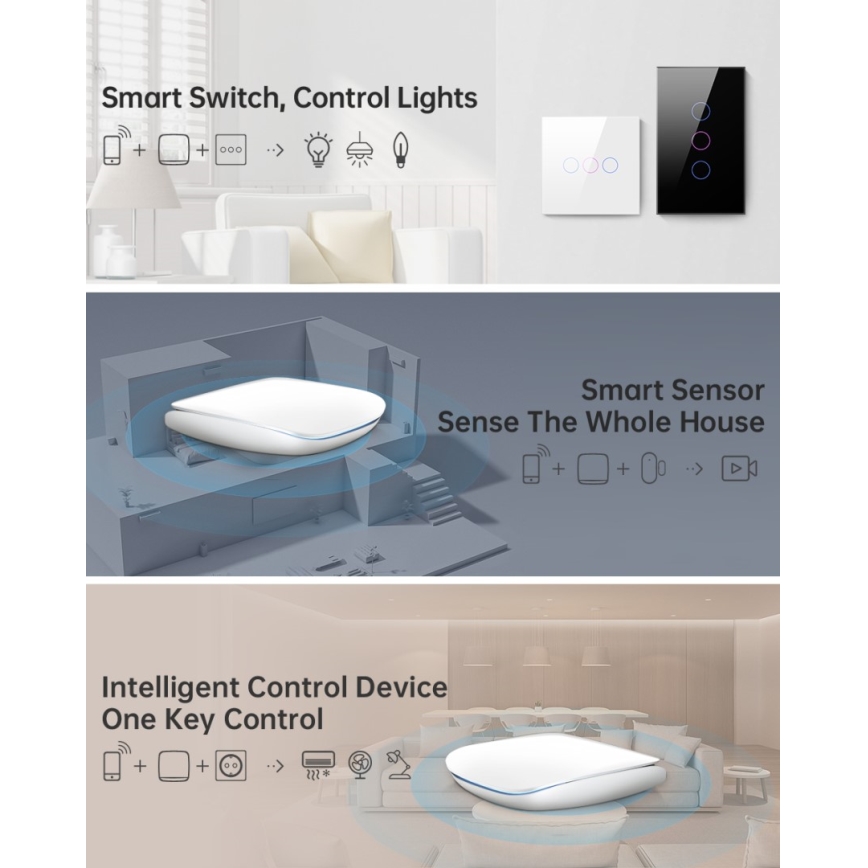 Immax NEO 07117-6 - MULTI BRIDGE PRO Έξυπνη γέφυρα Zigbee 3.0 με Wi-Fi