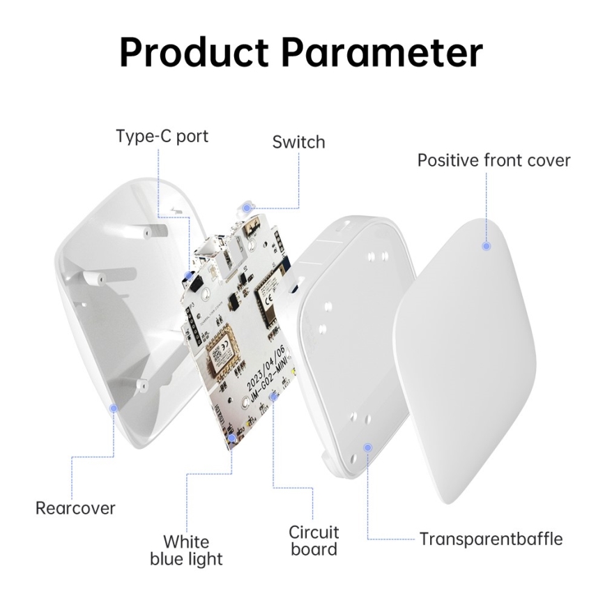 Immax NEO 07117-6 - MULTI BRIDGE PRO Έξυπνη γέφυρα Zigbee 3.0 με Wi-Fi